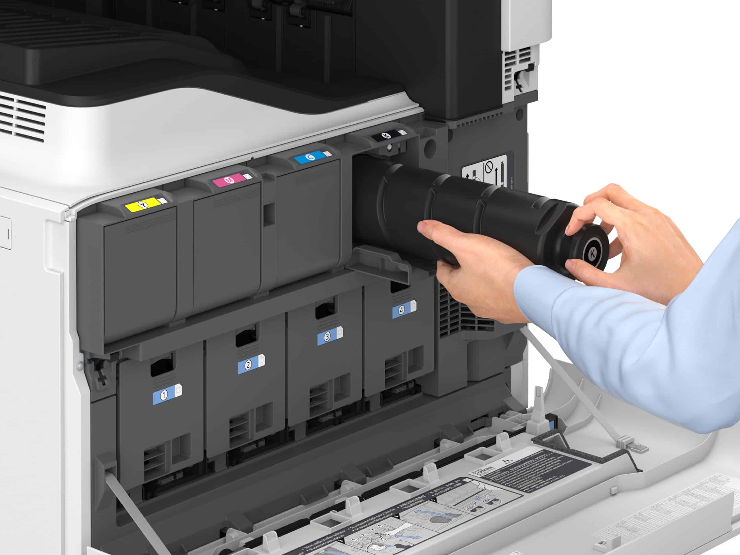 AI-gestuurde A3 multifunctionele kleurenprinters